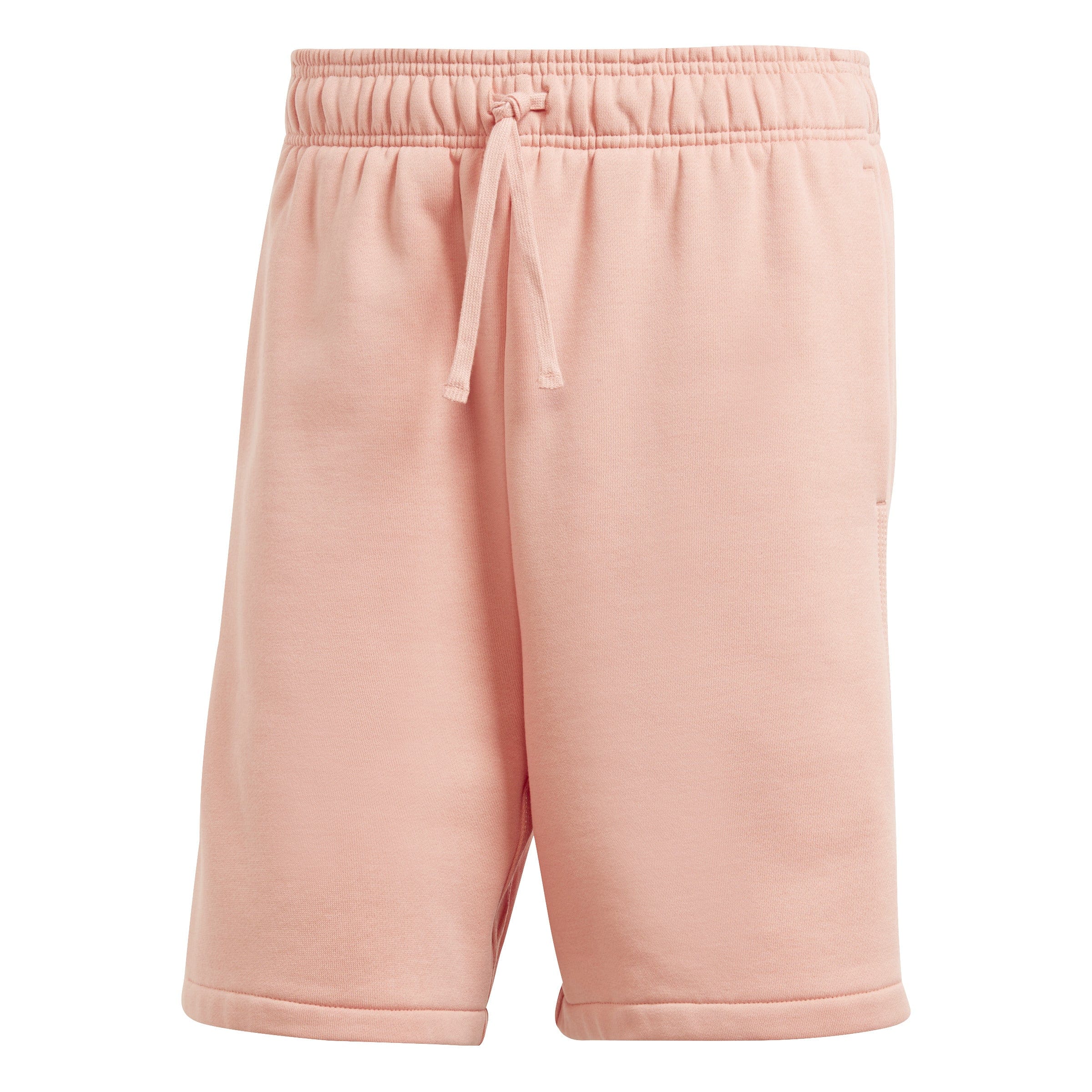 adidas Lounge Waffle Knit Loose Shorts - Pink